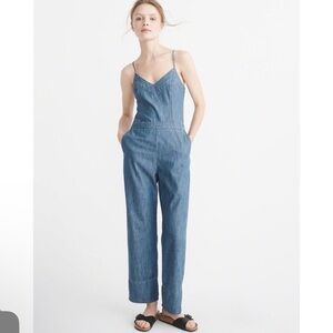 Women's Blue Denim Jumpsuit